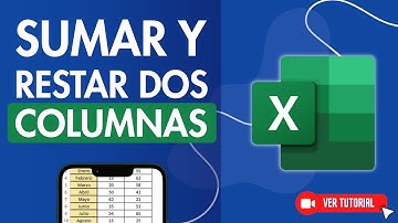 Cómo SUMAR y RESTAR DOS COLUMNAS en Excel ➕ Sumar y Restar los Valores de Columnas Diferentes  ➖