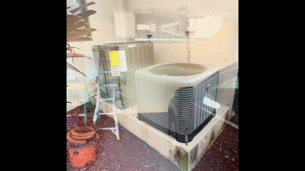 3.5 Ton Trane Condenser installation 