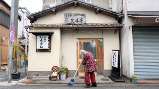 100年食堂でうどん一筋58年！素朴な大衆うどん店を営む働き者のおばあちゃん！丨Udon Noodles Restaurant in Kyoto