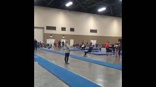 Sage Kellerman Battle of Champs vault 2nd place 9.525