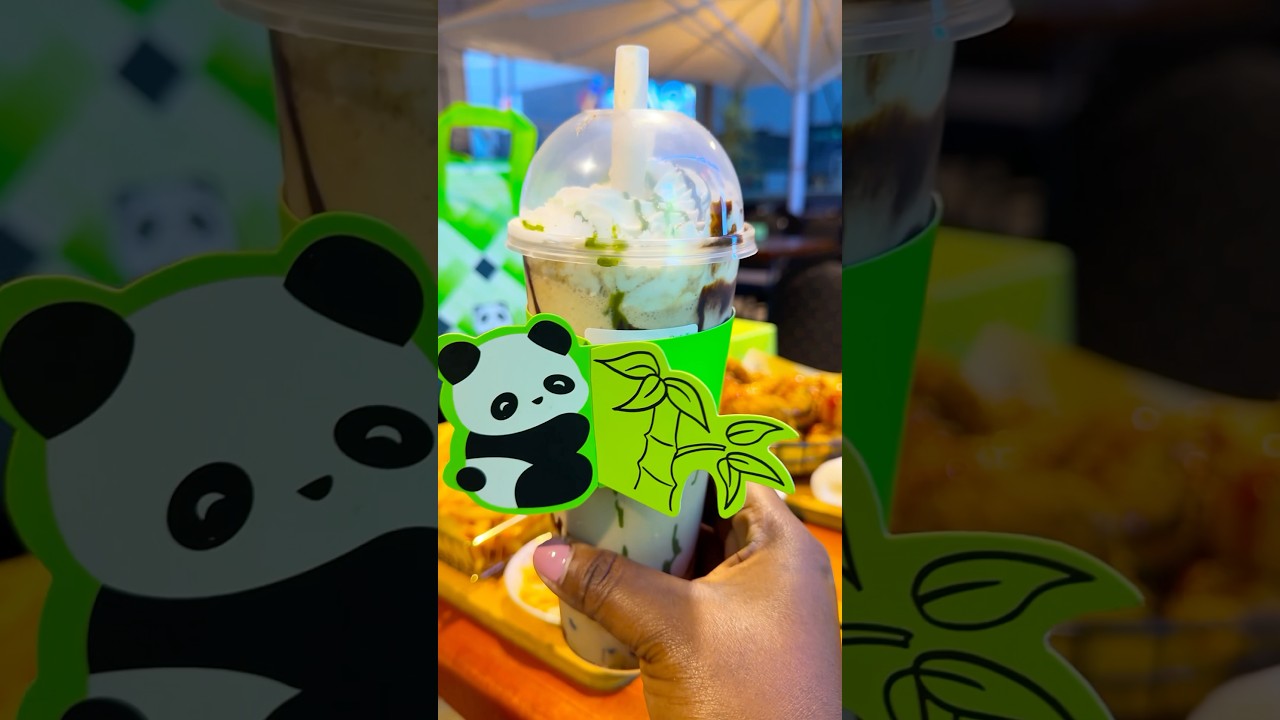 Panda Tea sweetness #febineawuor #shortsvideo #dayinthelife