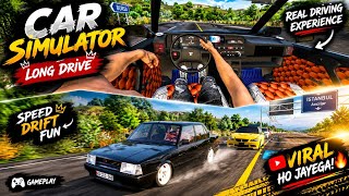 Ultimate Car Simulator Long Drive Gameplay! 🚗💨 High Speed Drifting & Real Driving Experience screenshot 2