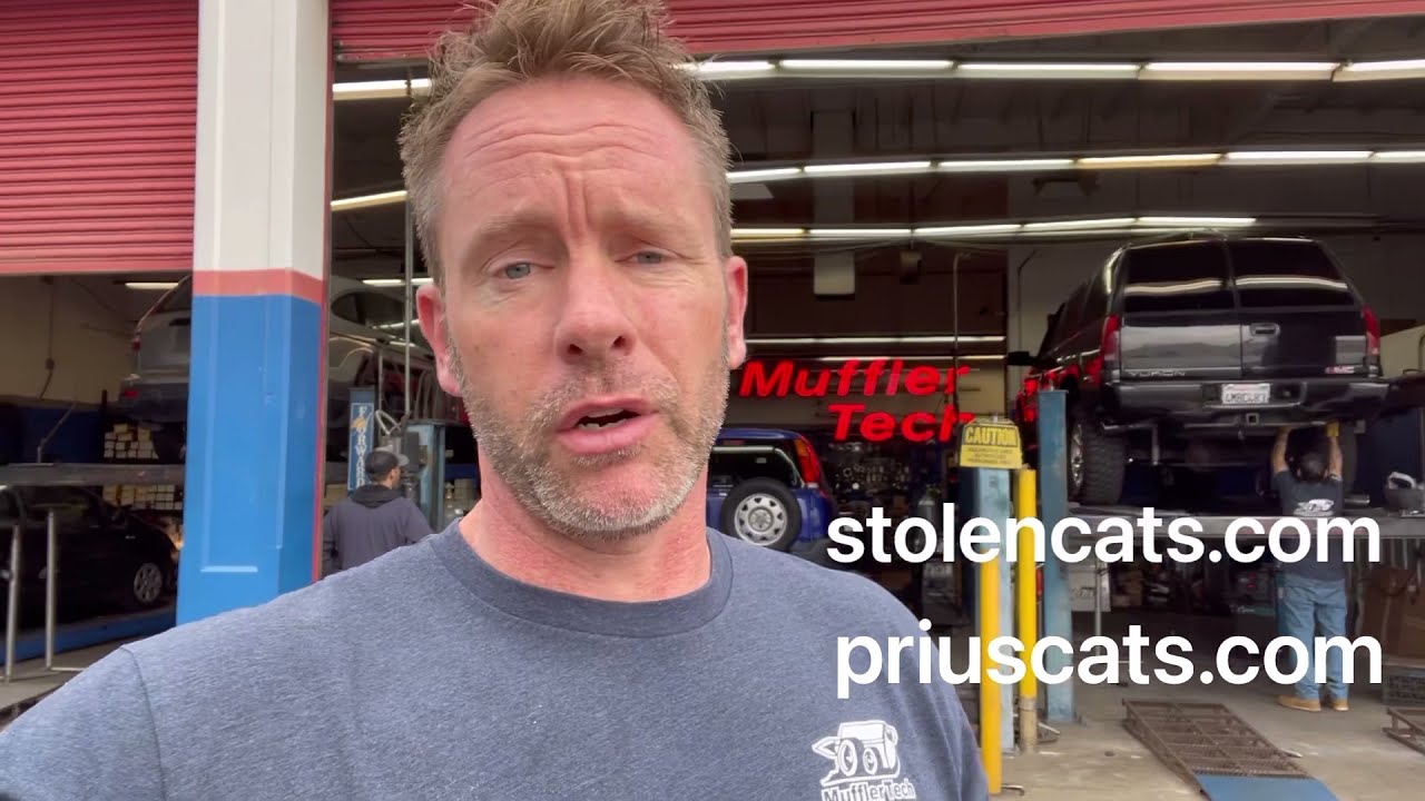 Thieves tried to steal this Prius catalytic converter and failed, see how we stopped them.