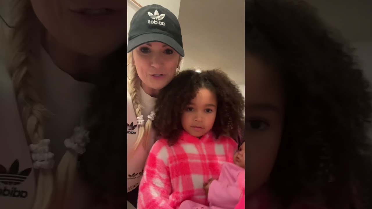 Scarlett is loving her new reborn!! 