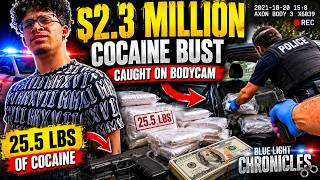 Routine Traffic Stop Leads to $2.3 Million Cocaine Bust | Police Bodycam