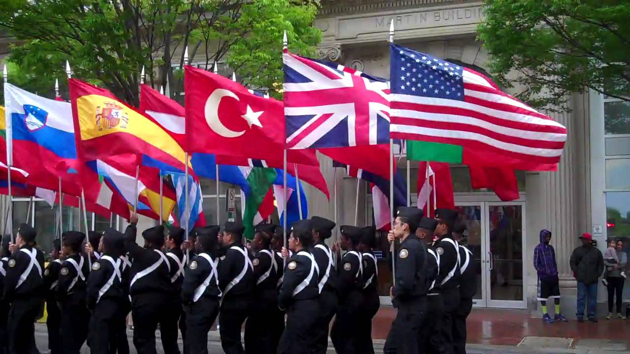 International Tattoo 2015 Norfolk Parade of Flags