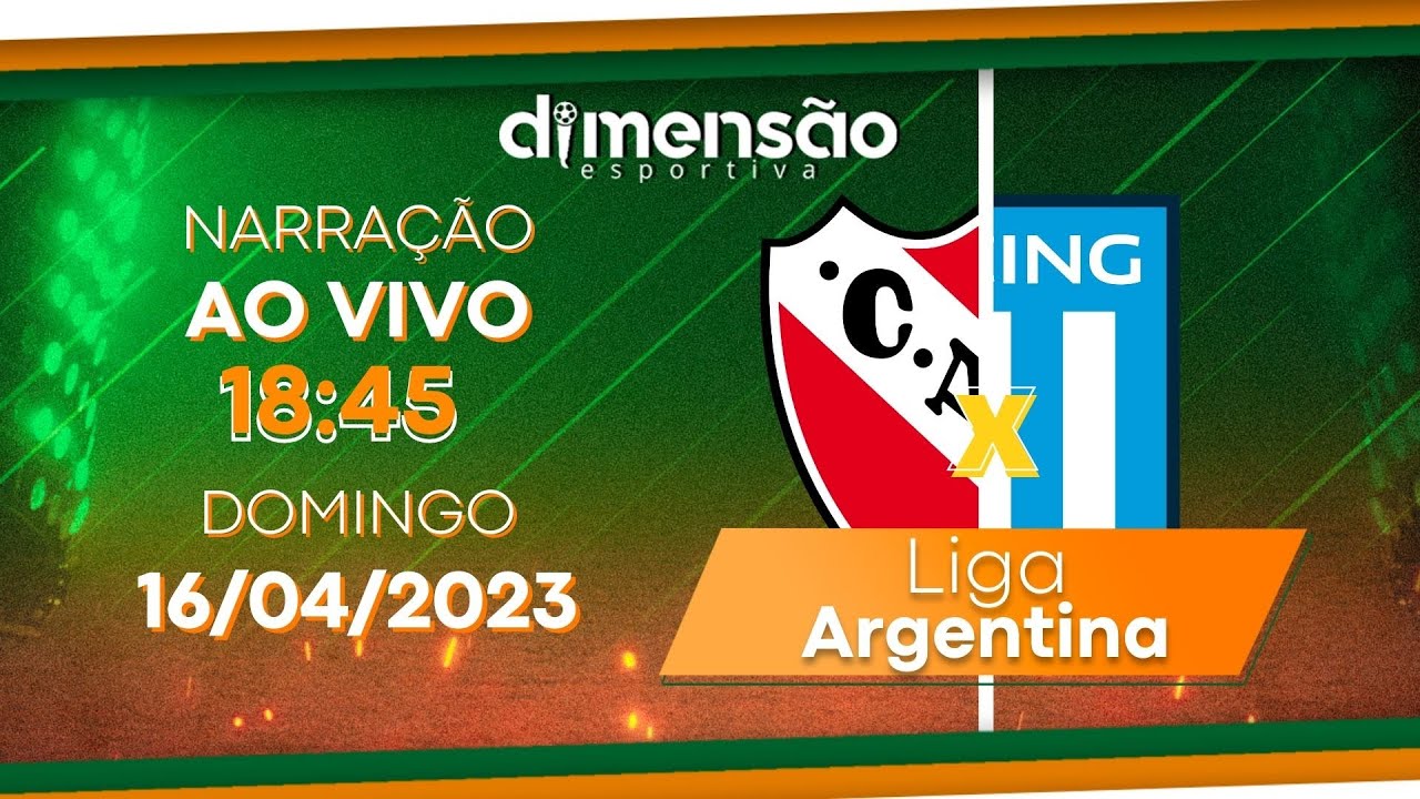 Liga Argentina 23 Independiente X Racing (NARRAÇÃO AO VIVO) Dimensão