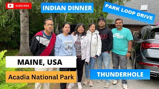 Trip to Acadia National Park, Maine, USA - Part 1(Park Loop Drive, Thunder Hole) |TravelFreak Videos