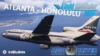 4 Month Later: How GOOD is the TRISTAR NOW | Delta L1011 Atlanta - Honolulu | Real Airline Pilot