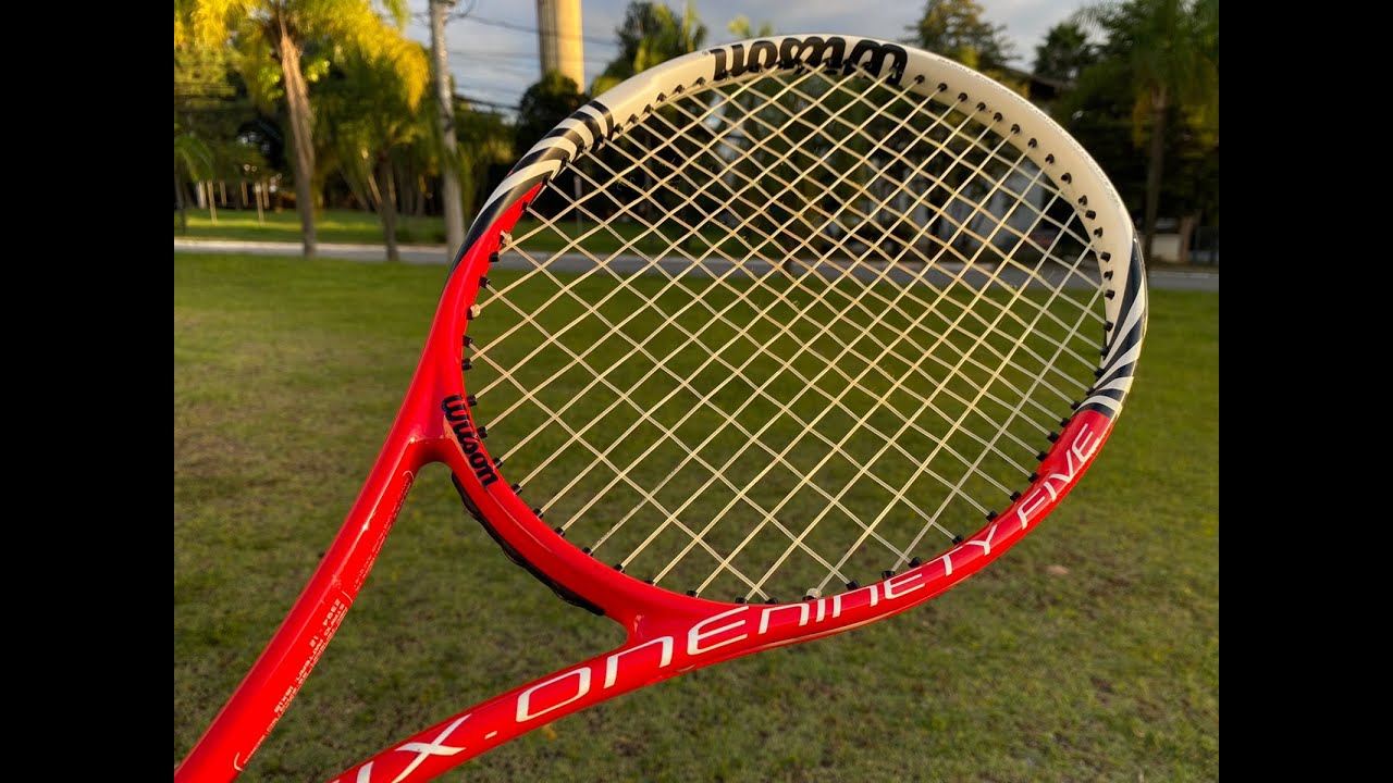 Vídeo Raquete Tênis Wilson BLX Six One 95