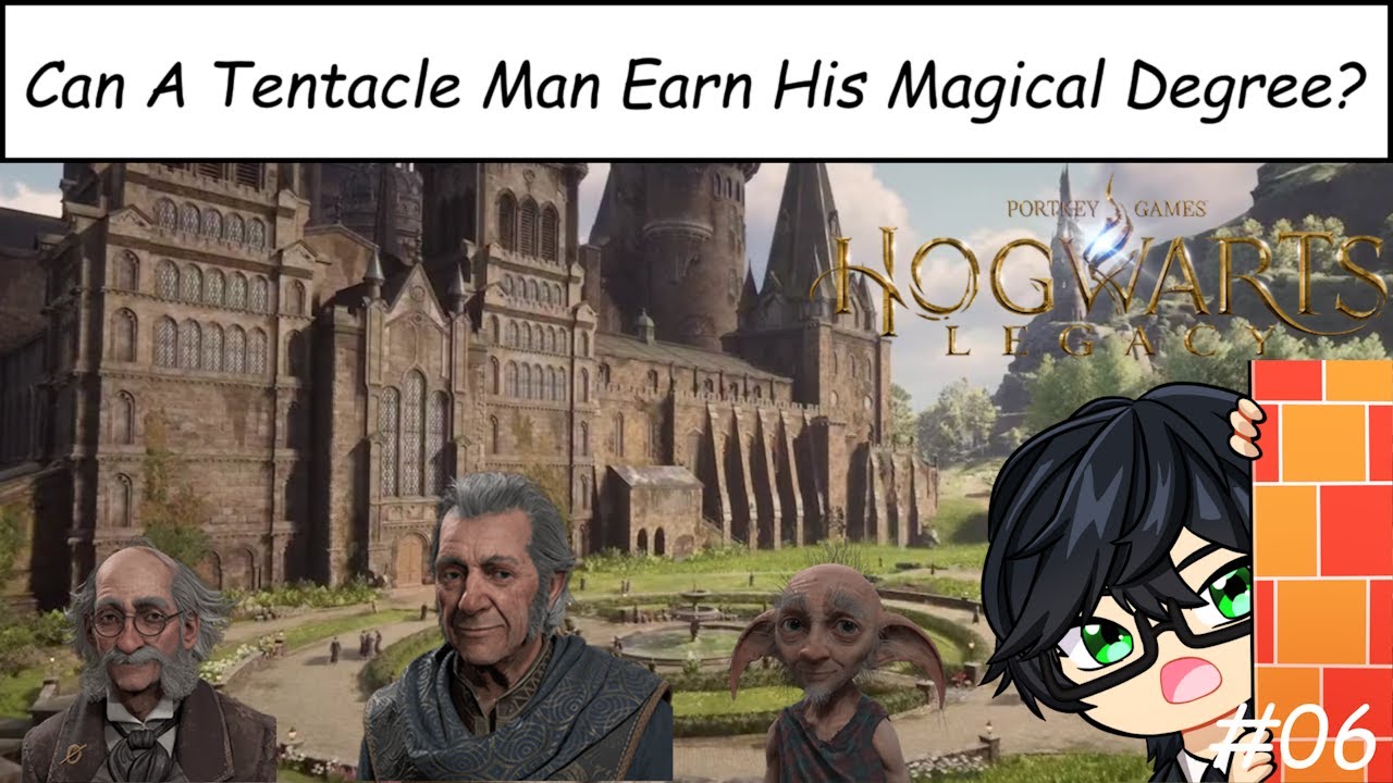 Hidden Swimming Pool? - Can A Tentacle Man Earn His Magical Degree? #6 [Hogwarts Legacy Hard Mode]