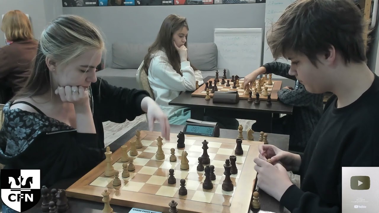 WFM Fatality (2028) vs Crush (2058). Chess Fight Night. Blitz