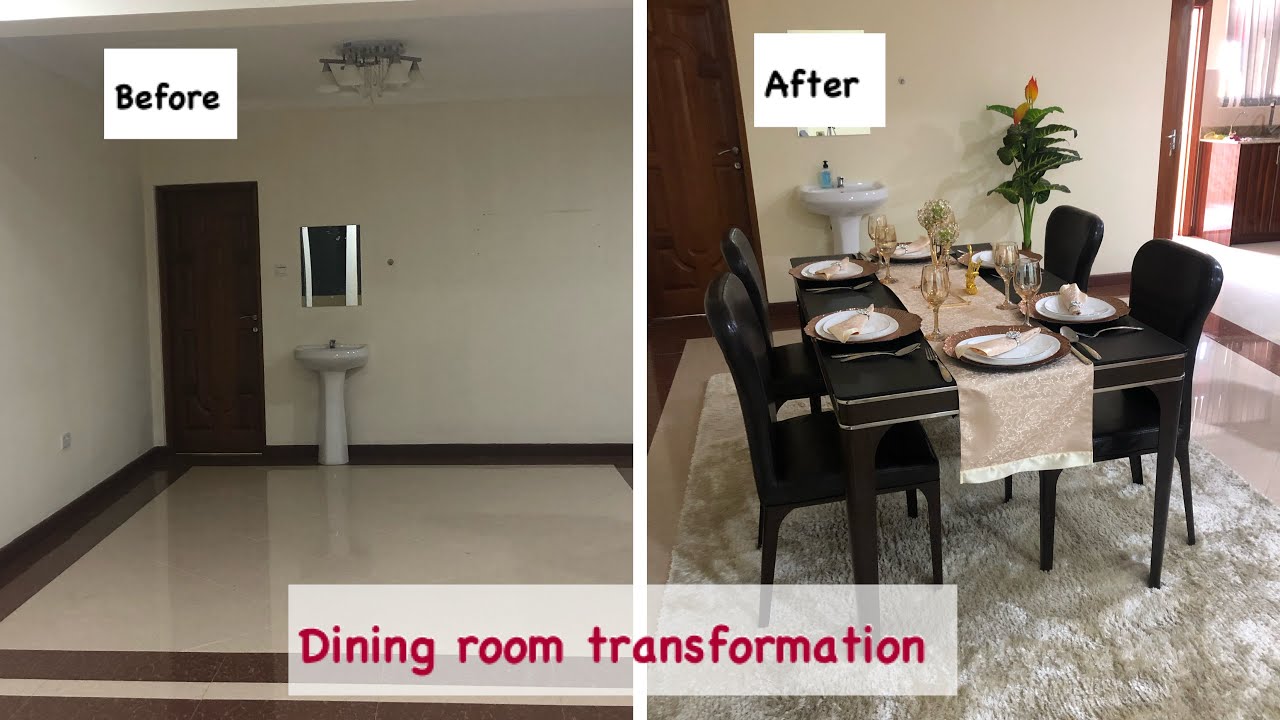 How to set up a 150,000 dining room in Kenya (2020 luxury modern decor