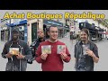 Achats boutiques rpublique du 300324 et du 060424 avec momo chris et alex gaming 4k