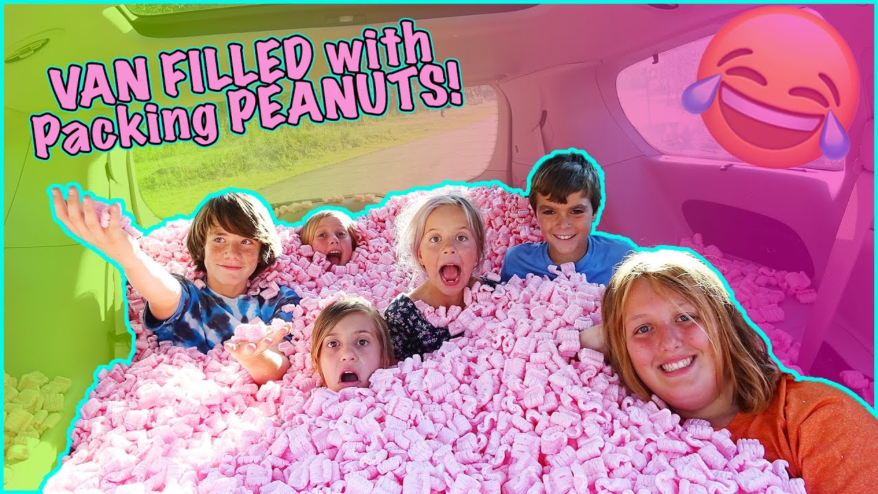 PACKING PEANUT DANCE PARTY! YouTube