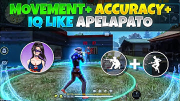 Play Custom With MOVEMENT + ACCURACY + IQ Like Apelapato | Apelapato Movement Trick | Custom Tips