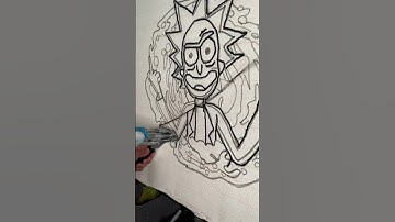Rick and  morty #rickandmorty #funny # #tufting #carpet #rugs #shorts