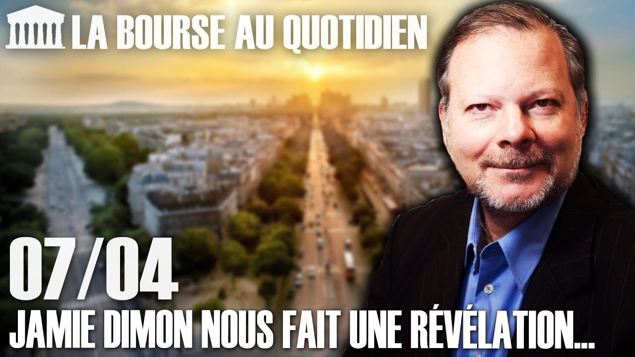 Bourse au Quotidien - Jamie Dimon nous fait une révélation...