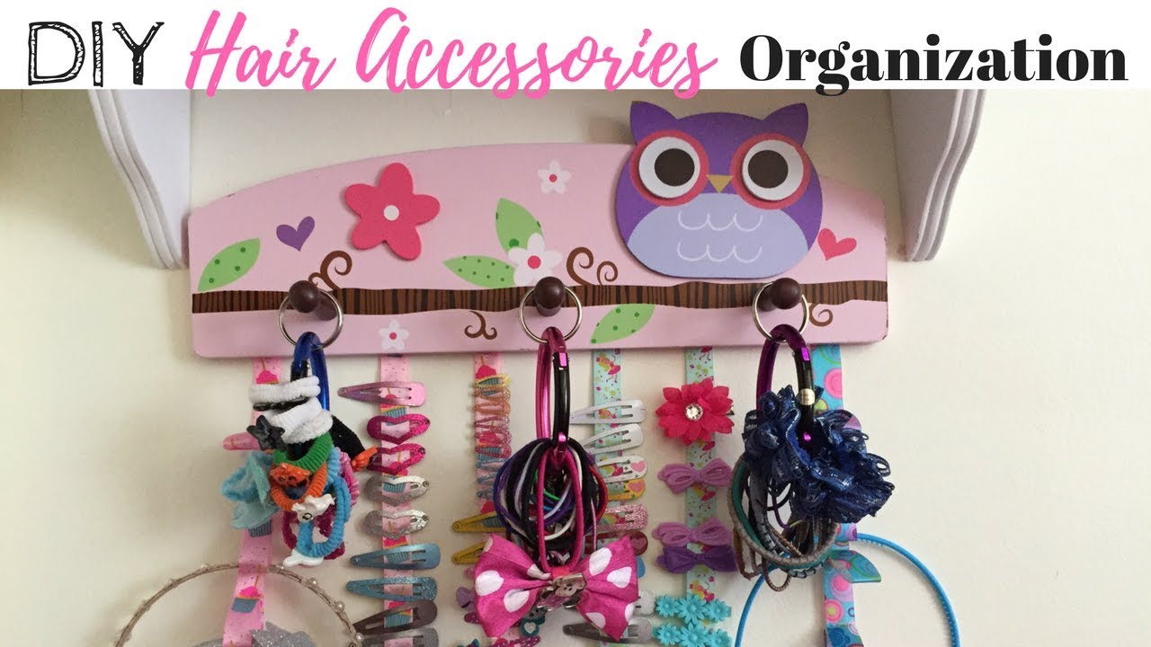 Keeping it Real: Easy DIY hair accessories organizer