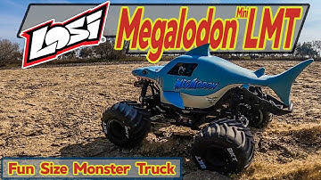 New Megalodon Mini LMT by Losi: Fun Sized Monster Truck