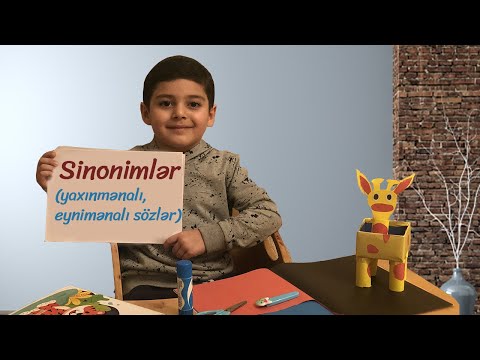 Video: Xeyirxahlıq sözünün sinonimi nədir?