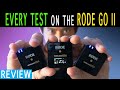 Every Test You Wanted to Know: RODE Wireless Go II