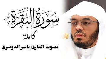 سورة البقرة كاملة بتلاة القارئ ياسر الدوسري #ياسر_الدوسري #quran 