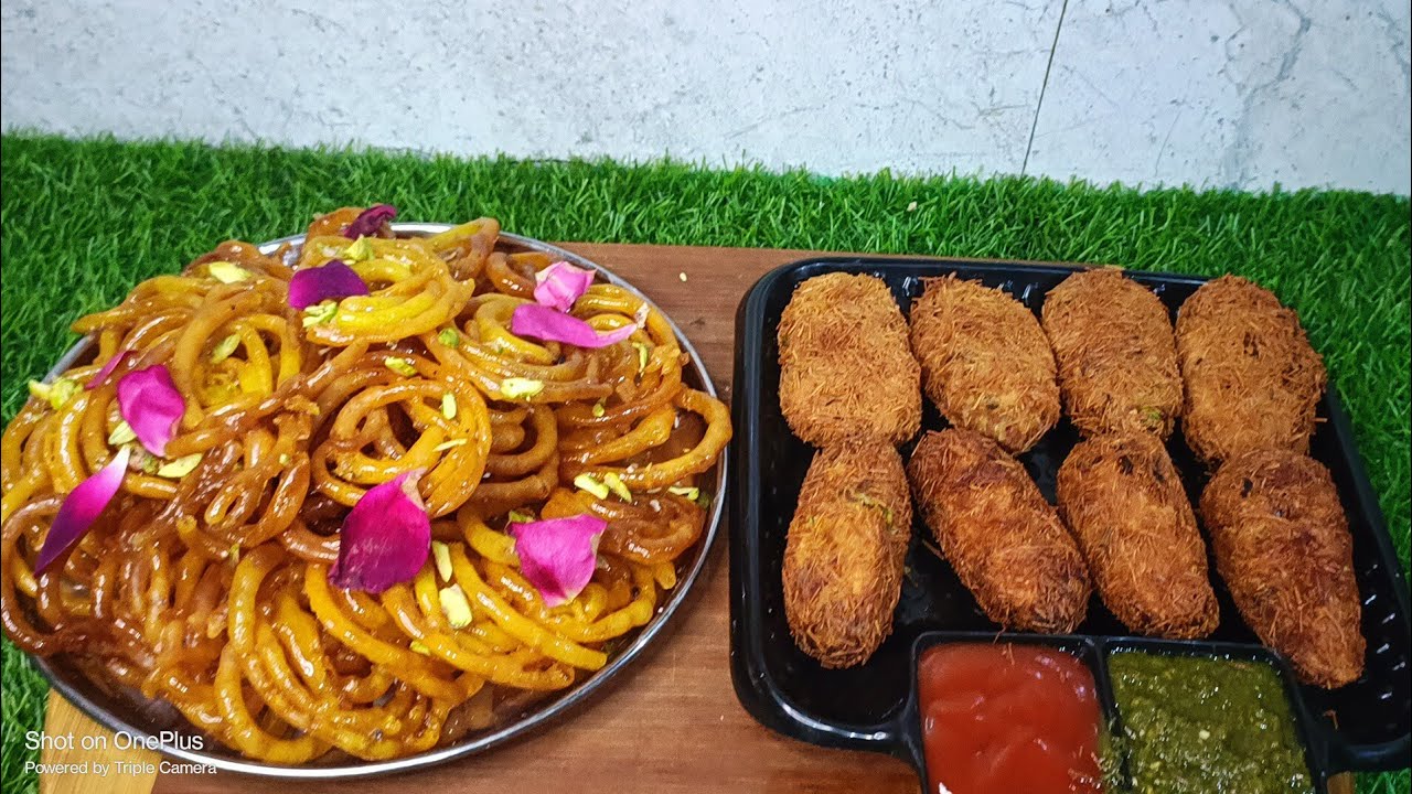 Live🔴 Sunday special Veg cutlet & instant jalebi| 
