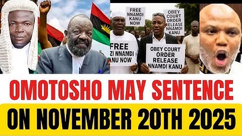 Court Fixes Date For Judgement In Kanu’s Terrørism Trial #freennamdikanunow