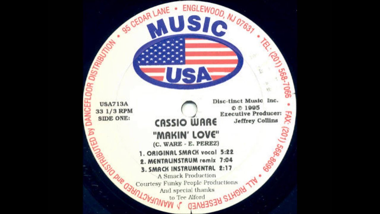 Cassio Ware - Makin' Love (Original Smack Vocal) / 1995