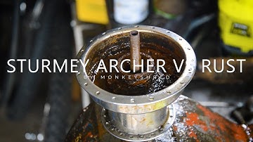 The Sturmey Archer 3 Speed Dynohub Vs Rust - Will It Rebuild?
