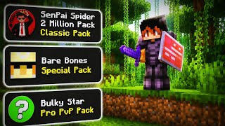 I Testing Popular YouTuber Texture Packs 