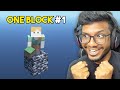 Minecraft But You Get Only One Block !!