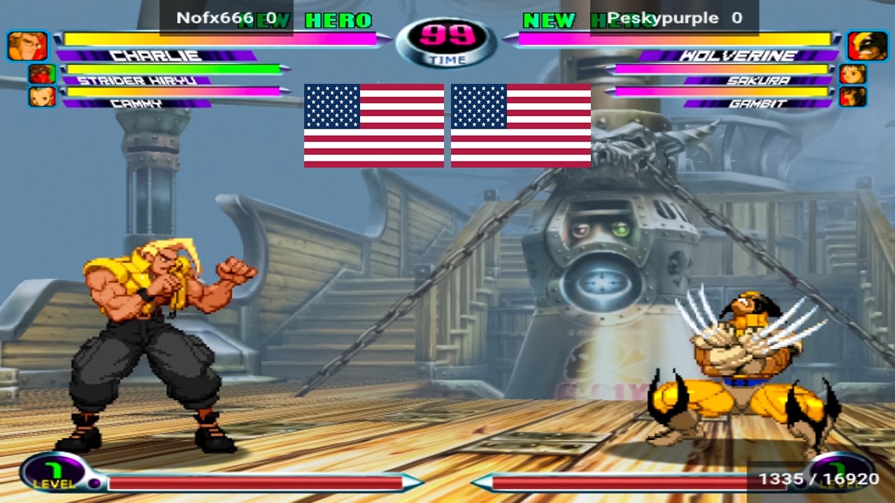 Marvel Vs. Capcom 2 - Nofx666 Vs Peskypurple