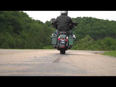 S&S Cycle -  Slash Cut Mufflers for 09-16 H-D® Touring Models