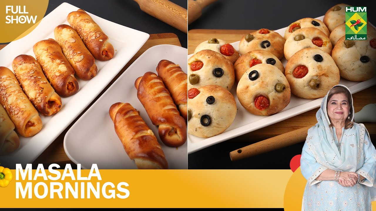 Chicken Cheese Roll & Foccacia Bread | Masala Mornings | Shireen Anwar | 26 Sep 23 | MasalaTv