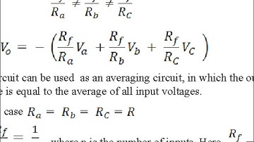 Operational amplifier OP AMP 741 experiment