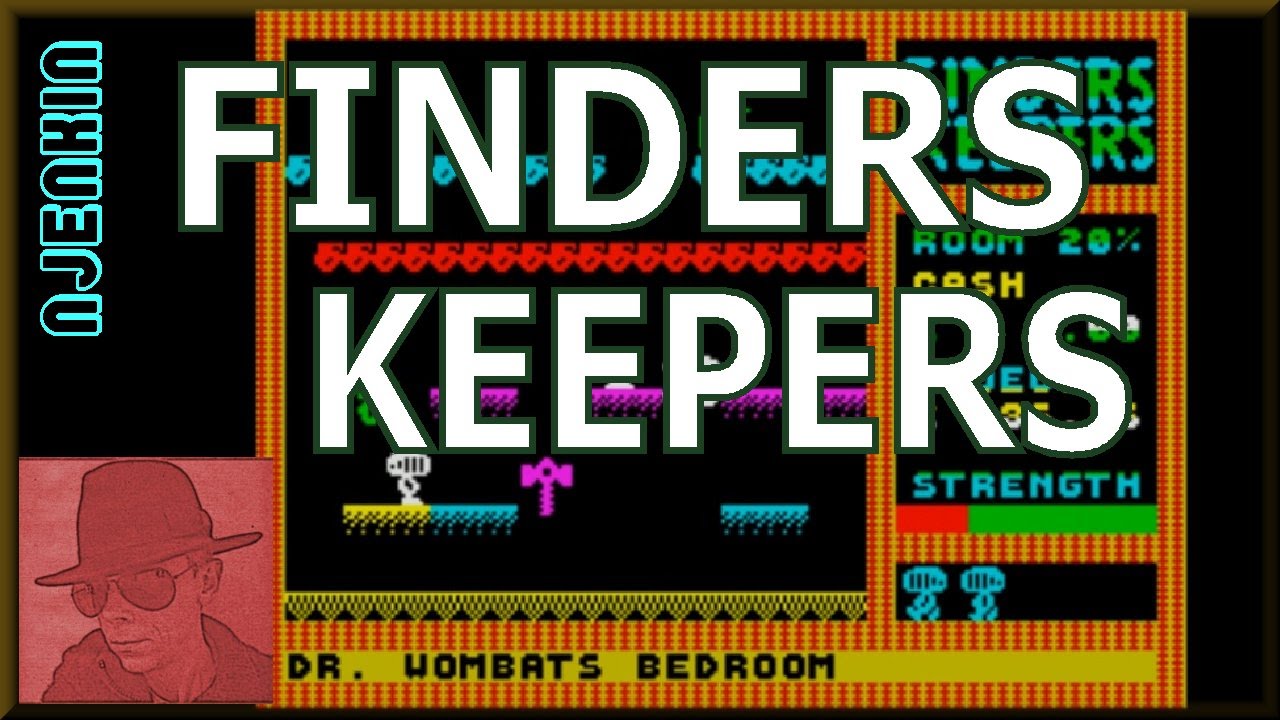 Finders Keepers - on the ZX Spectrum 48K !! with Commentary - YouTube