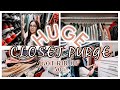 HUGE CLOSET PURGE (50% gone!!!) | try-on & declutter | closet clean out 2021 Love Christin