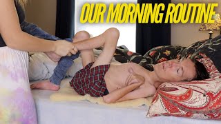 Our Morning Routine - Interabled Couple / Squirmy and Grubs