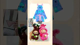 Labubu  Vs Stick 💙 Dresses  #labubu #stick #tiktok #viralvideo #vs #choose #viral
