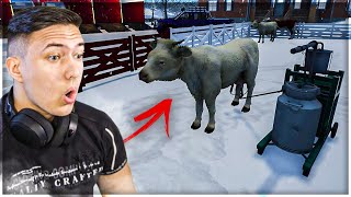 KUPIO SAM BRUTALNU MUZILICU ZA KRAVE!! Ranch Simulator EP30