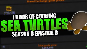 Cooking Sea Turtles | Testing OSRS Wiki Money Making Methods | Money Making Guide 2023