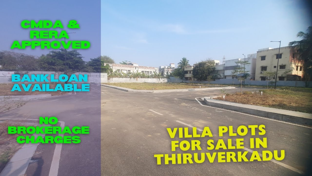 Villa plots for sale in thiruverkadu nobrokerage chennai Contact