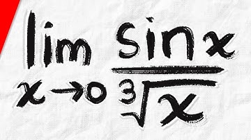 Limit of sinx/x^(1/3) as x approaches 0 | Calculus 1 Exercises