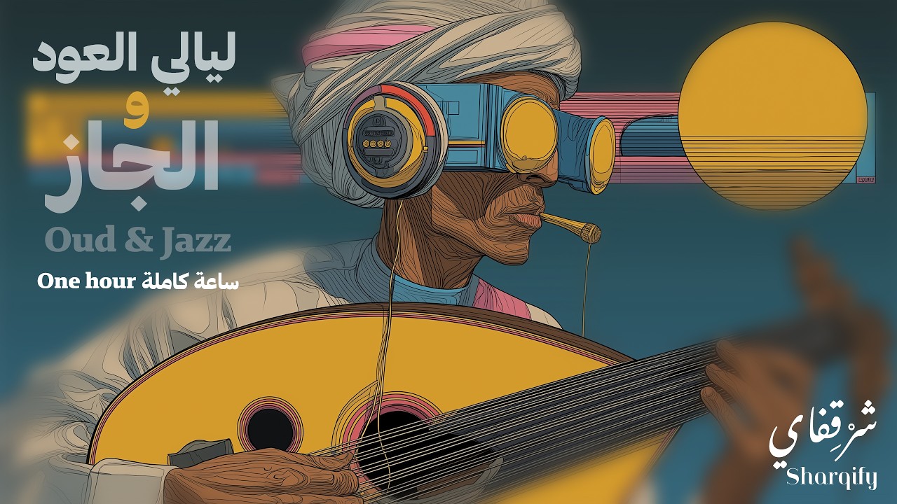 Sharqify | Arabian Oud nights & Jazz lofi | One Hour |  ليالي العود والجاز | ساعة كاملة خليجي وشرقي