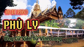 Ghe Ngo Chùa Phù Ly Ứng Cử Viên Từ Vĩnh Long