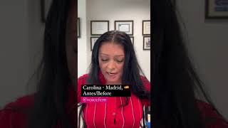 Voicefem - Before & After of Carolina's Voice Feminization Surgery