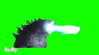 godzilla atomic breath green screen