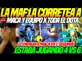 😲LA MAF1A ENFR14 en 1seg a MACARIUS😲LOS CORRETEAN por TODA LA PARTIDA, ESTABAN JUGANDO 4 vs 6 dota2